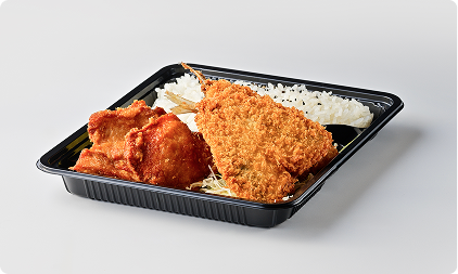 アジフライ弁当